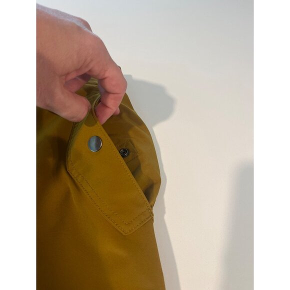 Athleta Mustard Yellow Skort With Snap Pockets & Elastic Waistband Size 8 - Picture 4 of 6